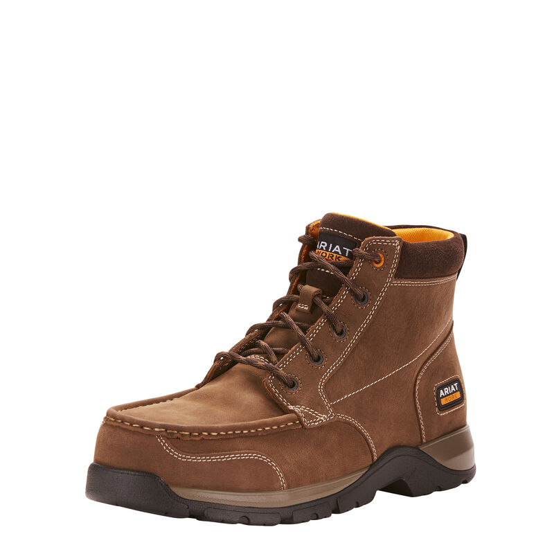 Botas De Trabajo Ariat Edge Lte Chukka Composite Toe Marrones Hombre - Chile 573-BYPDKA